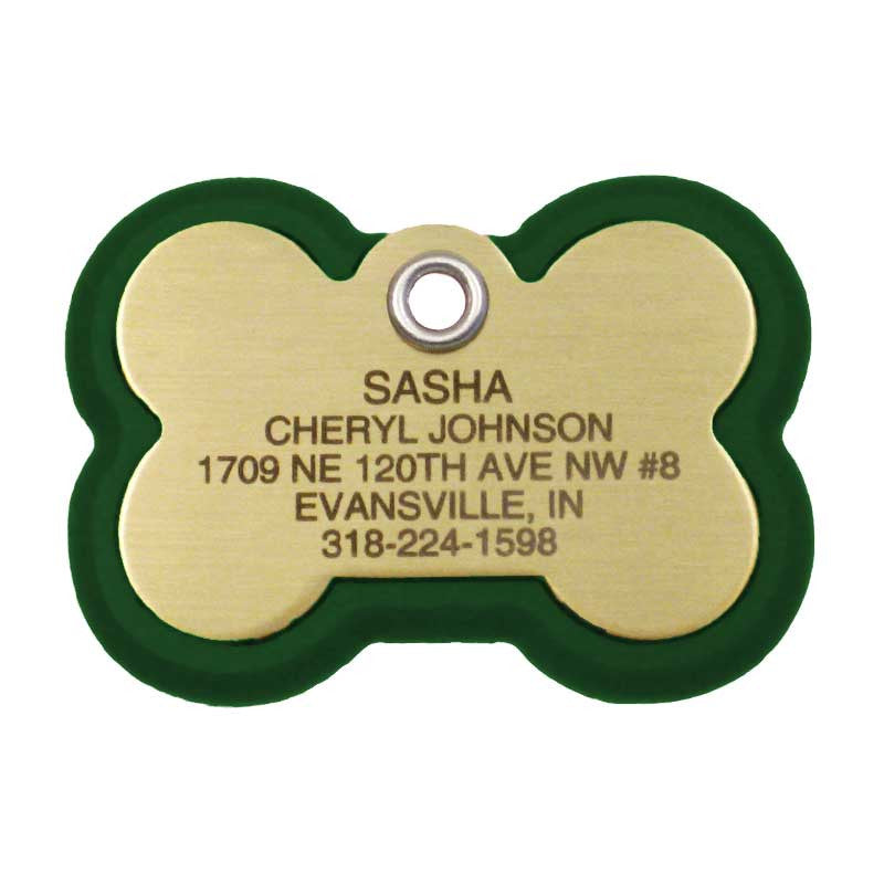 Bone Frame Tag, - Lucky Pet